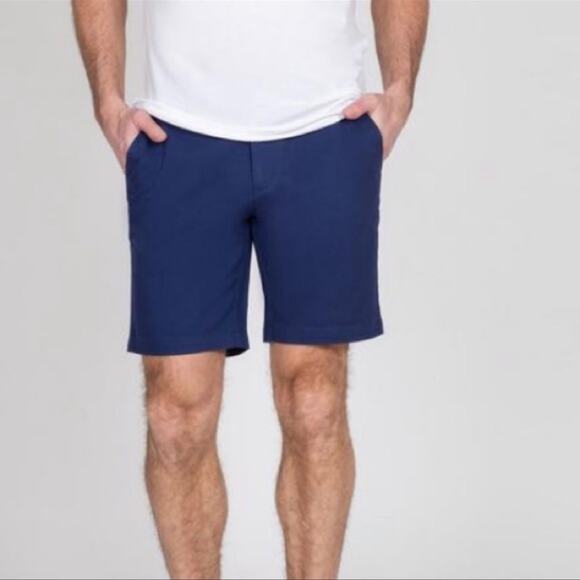SLATE & STONE ROSS NAVY CIRCLE SHORTS NWT Size 33